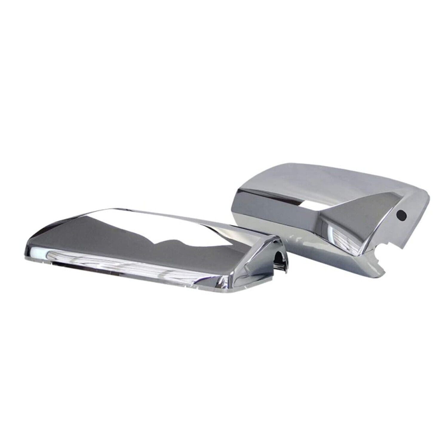 Chrome Side Mirror Covers For Volvo Vnl Driver And Passenger Side_voghion.com